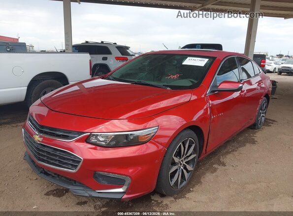 1G1ZE5STXGF202423 2016 CHEVROLET MALIBU Red 