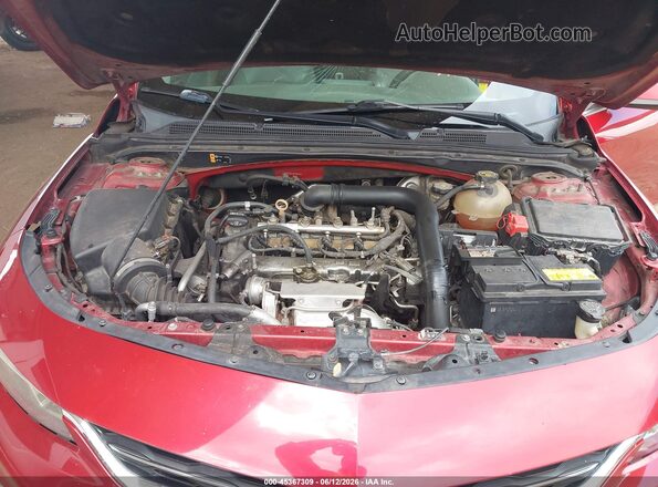 1G1ZE5STXGF202423 2016 CHEVROLET MALIBU Red 