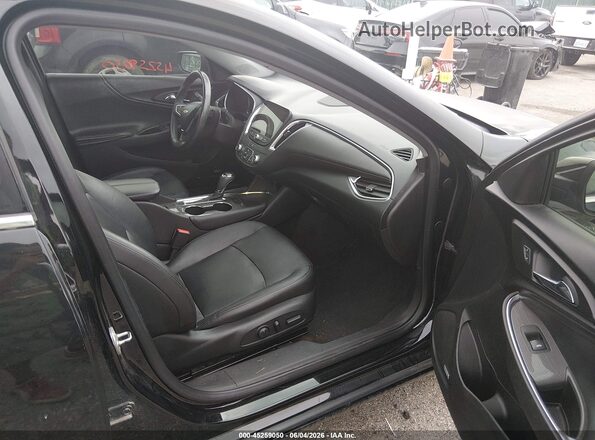 1G1ZE5STXGF203944 2016 CHEVROLET MALIBU Black Front interior view