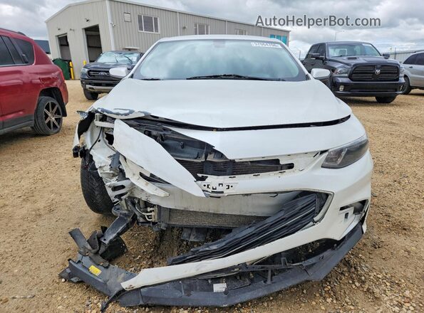 1G1ZE5STXGF229458 2016 CHEVROLET MALIBU White 