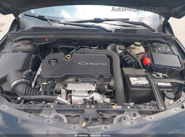 1G1ZE5STXGF298229 2016 CHEVROLET MALIBU Black უკანა ხედი