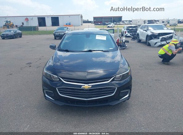 1G1ZE5STXGF298229 2016 CHEVROLET MALIBU Black უკანა სალონის ხედი