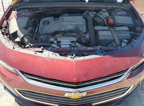 1G1ZE5STXGF324568 2016 CHEVROLET MALIBU Burgundy 