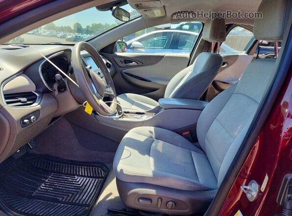 1G1ZE5STXGF328992 2016 CHEVROLET MALIBU Maroon Widok wnętrza z przodu