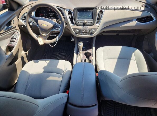1G1ZE5STXGF328992 2016 CHEVROLET MALIBU Maroon Widok deski rozdzielczej