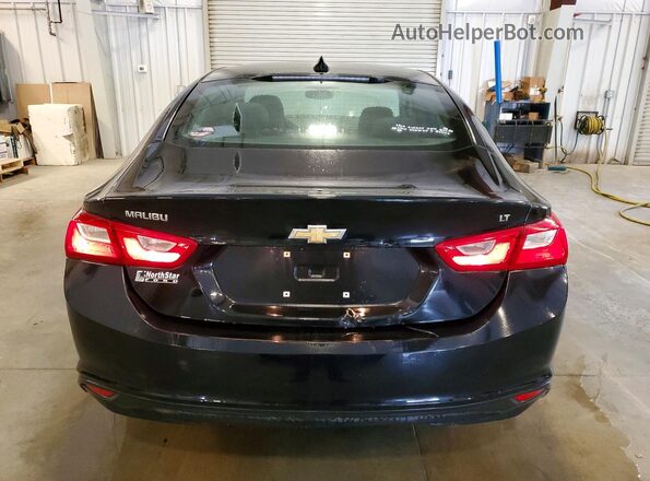 1G1ZE5STXHF267273 2017 CHEVROLET MALIBU Black უკანა ხედი