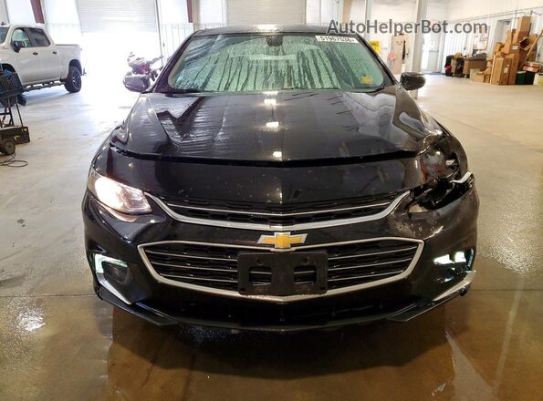 1G1ZE5STXHF267273 2017 CHEVROLET MALIBU Black წინა ხედი
