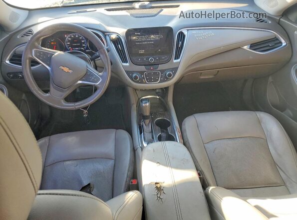1G1ZE5SX4KF188322 2019 CHEVROLET MALIBU White Dashboard view