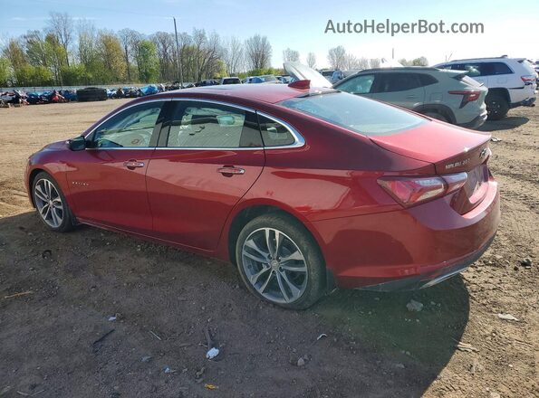 1G1ZE5SX4MF041291 2021 CHEVROLET MALIBU Красный Задняя левая четверть