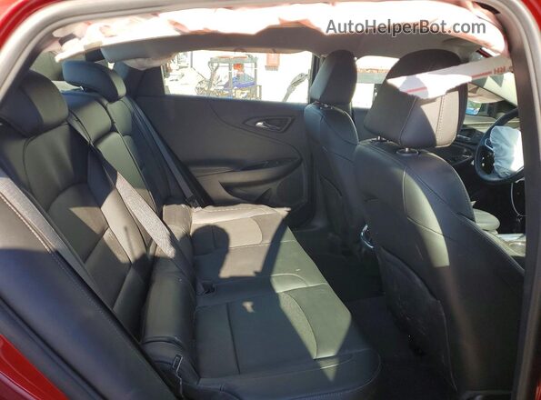 1G1ZE5SX4MF041291 2021 CHEVROLET MALIBU Красный Вид задних сидений