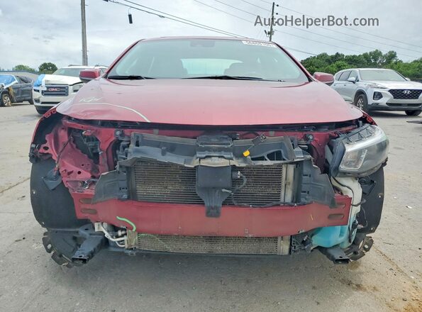 1G1ZE5SXXJF160989 2018 CHEVROLET MALIBU Red Դիմացի տեսք