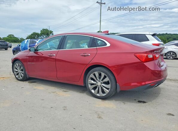 1G1ZE5SXXJF160989 2018 CHEVROLET MALIBU Red Հետևի ձախ