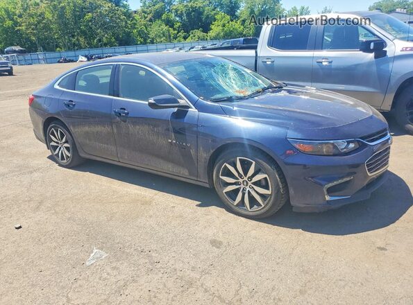 1G1ZF5SX2GF358360 2016 CHEVROLET MALIBU Blue 
