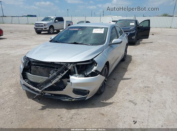 1G1ZF5SX4GF196859 2016 CHEVROLET MALIBU Silver წინა მარცხენა ხედი სამი მეოთხედიდან