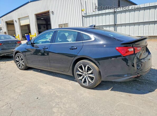 1G1ZG5ST0MF021398 2021 CHEVROLET MALIBU Black Trasero izquierdo