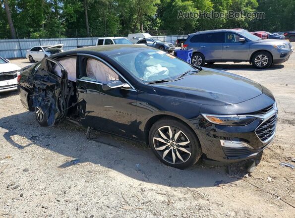 1G1ZG5ST0MF021398 2021 CHEVROLET MALIBU Black Delantero derecho