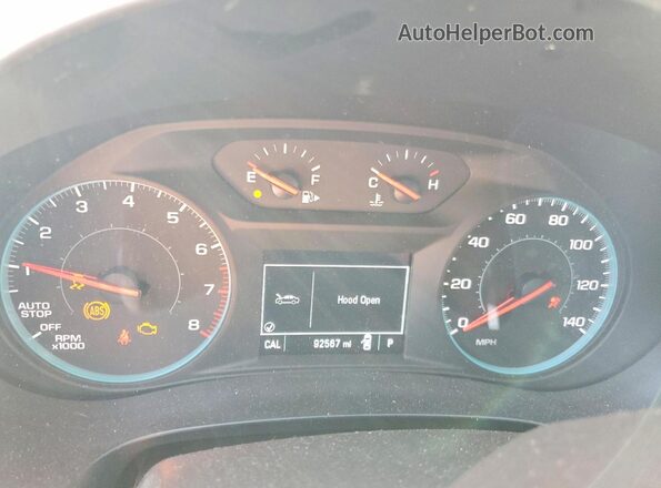 1G1ZG5ST0MF021398 2021 CHEVROLET MALIBU Black Vista del cuadro de instrumentos