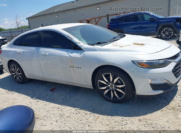 1G1ZG5ST0MF061691 2021 CHEVROLET MALIBU White ხელსაწყოთა პანელის ხედი