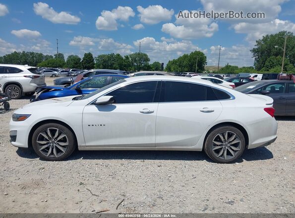 1G1ZG5ST0MF061691 2021 CHEVROLET MALIBU White უკანა სალონის ხედი