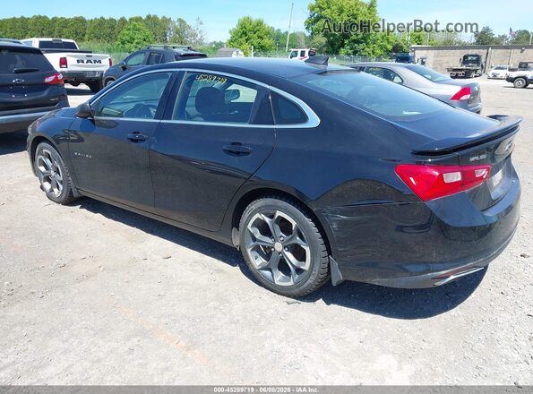 1G1ZG5ST1KF185501 2019 CHEVROLET MALIBU Black უკანა მარცხენა