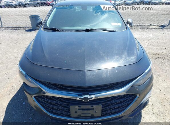 1G1ZG5ST1KF185501 2019 CHEVROLET MALIBU Black უკანა სალონის ხედი