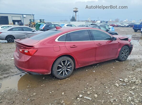 1G1ZG5ST1LF103896 2020 CHEVROLET MALIBU Красный Задняя правая четверть