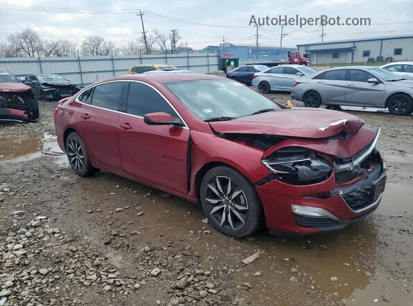 1G1ZG5ST1LF103896 2020 CHEVROLET MALIBU Красный Передняя правая четверть