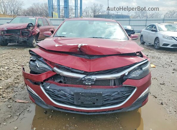 1G1ZG5ST1LF103896 2020 CHEVROLET MALIBU Красный Вид спереди