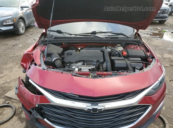 1G1ZG5ST1MF009454 2021 CHEVROLET MALIBU Red Vista interior trasera