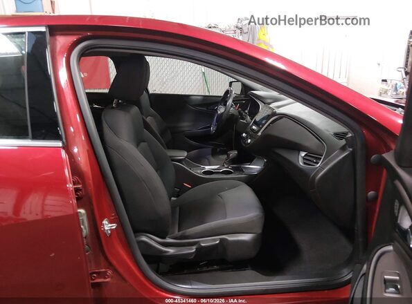 1G1ZG5ST1MF044771 2021 CHEVROLET MALIBU Red Front interior view