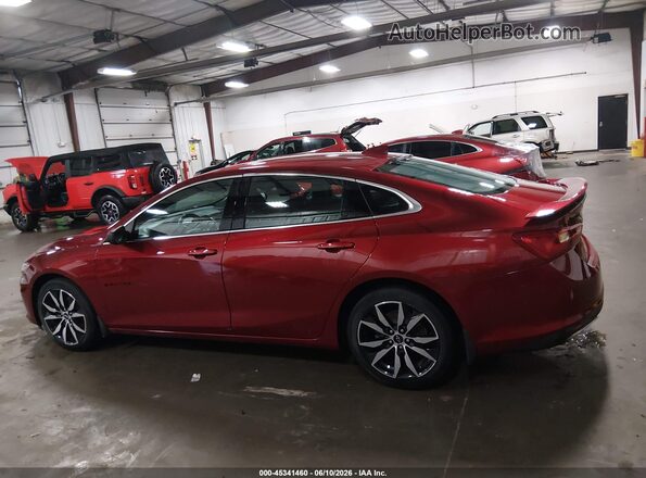 1G1ZG5ST1MF044771 2021 CHEVROLET MALIBU Red 360 interior view
