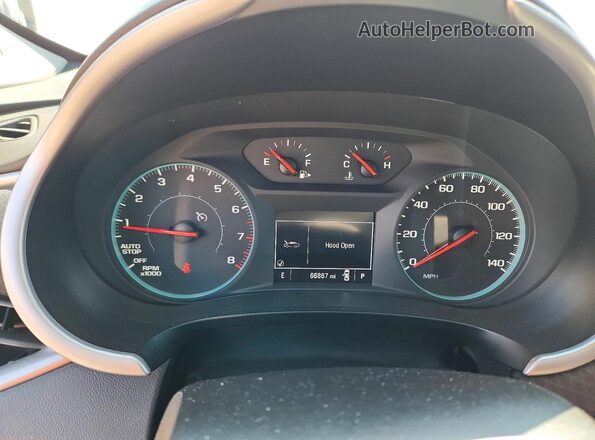 1G1ZG5ST1NF183333 2022 CHEVROLET MALIBU Beige Instrument cluster view