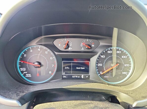 1G1ZG5ST1PF120199 2023 CHEVROLET MALIBU Black Instrument cluster view