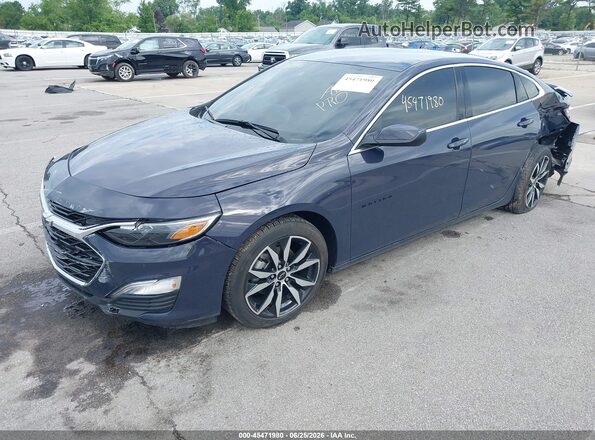 1G1ZG5ST1SF140171 2025 CHEVROLET MALIBU Синий Передняя левая четверть