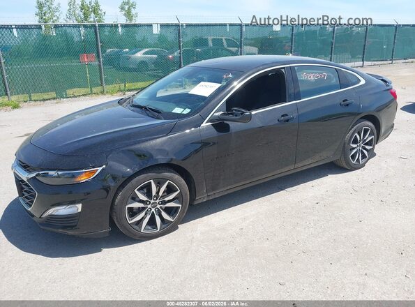 1G1ZG5ST1SF141093 2025 CHEVROLET MALIBU Black Przód lewy