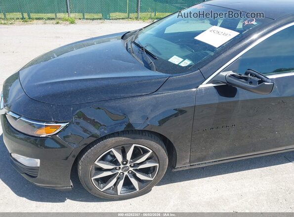 1G1ZG5ST1SF141093 2025 CHEVROLET MALIBU Black Widok z przodu