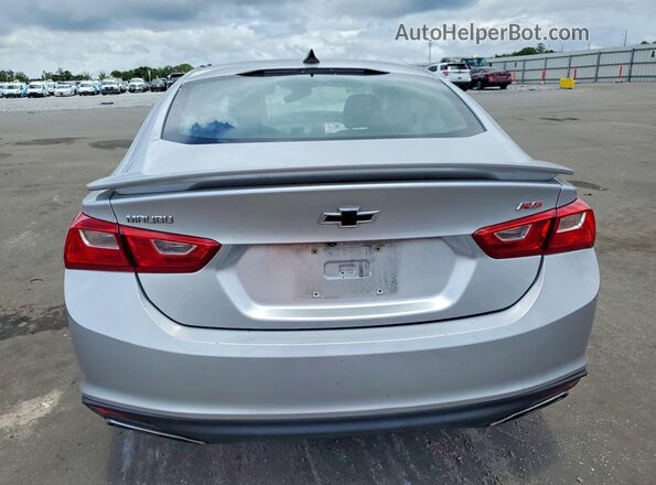 1G1ZG5ST2KF176516 2019 CHEVROLET MALIBU Silver Հետևի տեսք