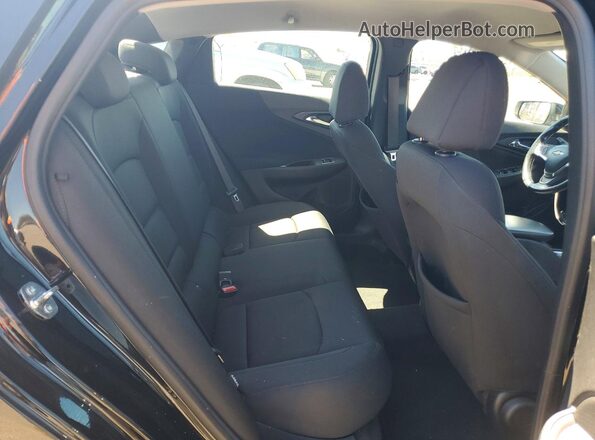 1G1ZG5ST2LF157983 2020 CHEVROLET MALIBU Black Rear seats view
