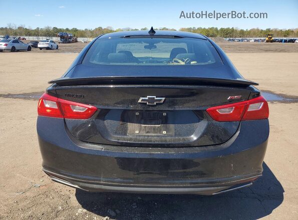 1G1ZG5ST2LF157983 2020 CHEVROLET MALIBU Black Rear view