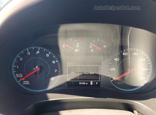 1G1ZG5ST2LF157983 2020 CHEVROLET MALIBU Black Instrument cluster view