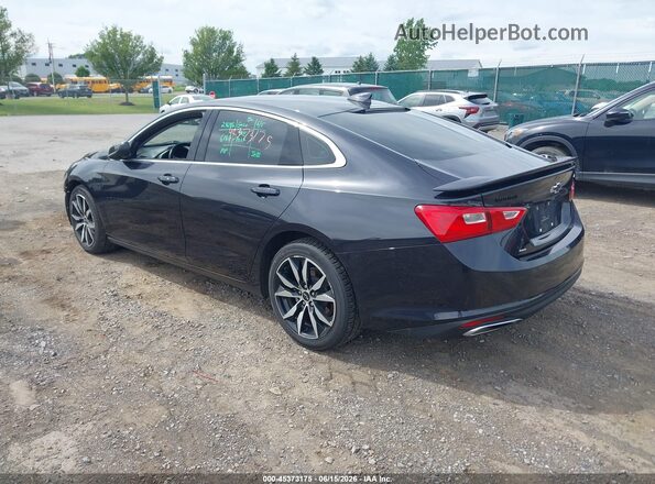 1G1ZG5ST2PF124987 2023 CHEVROLET MALIBU Черный Задняя левая четверть