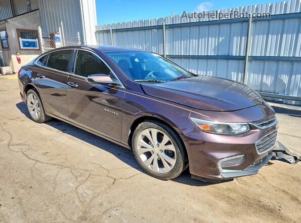 1G1ZG5ST3GF127557 2016 CHEVROLET MALIBU Purple Przód prawy
