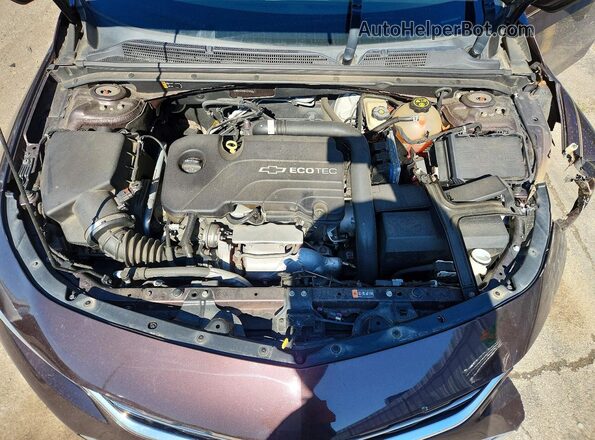 1G1ZG5ST3GF127557 2016 CHEVROLET MALIBU Purple Widok wnętrza z tyłu