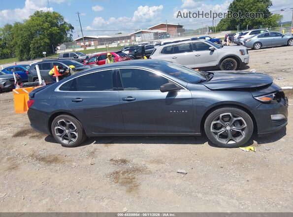 1G1ZG5ST3KF193695 2019 CHEVROLET MALIBU Зеленый Вид задней части салона