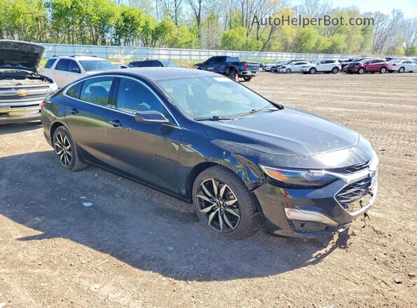 1G1ZG5ST3NF205364 2022 CHEVROLET MALIBU Black Առջևի աջ