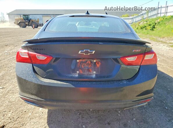1G1ZG5ST3NF205364 2022 CHEVROLET MALIBU Black Հետևի տեսք
