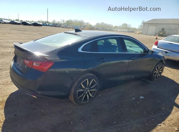 1G1ZG5ST3NF205364 2022 CHEVROLET MALIBU Black Հետևի աջ