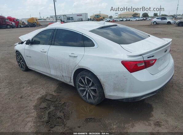 1G1ZG5ST4MF040987 2021 CHEVROLET MALIBU Белый Задняя левая четверть