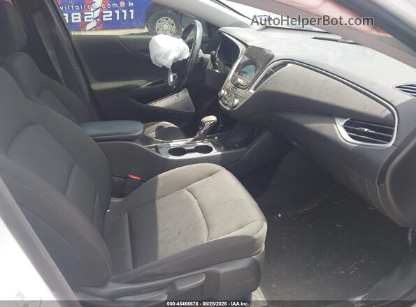 1G1ZG5ST4MF040987 2021 CHEVROLET MALIBU Белый Вид салона спереди