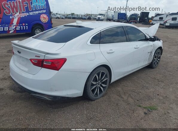 1G1ZG5ST4MF040987 2021 CHEVROLET MALIBU Белый Задняя правая четверть